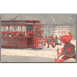 Julemrke 1915 p Postkort