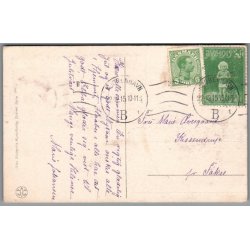 Julemrke 1915 p Postkort