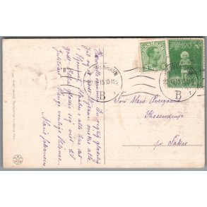 Julemrke 1915 p Postkort