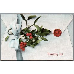 Julemrke 1915 p Postkort