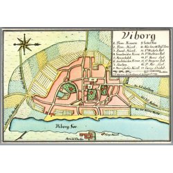 Viborg - Kopi af kort 8. August 1782 - 