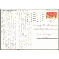 Gymnastikh�jskolen ved Viborg - Postkort - Brugt