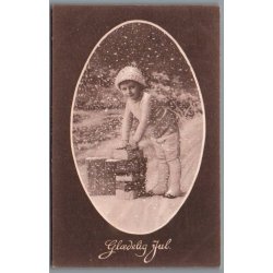 Julemrke 1915 p Postkort