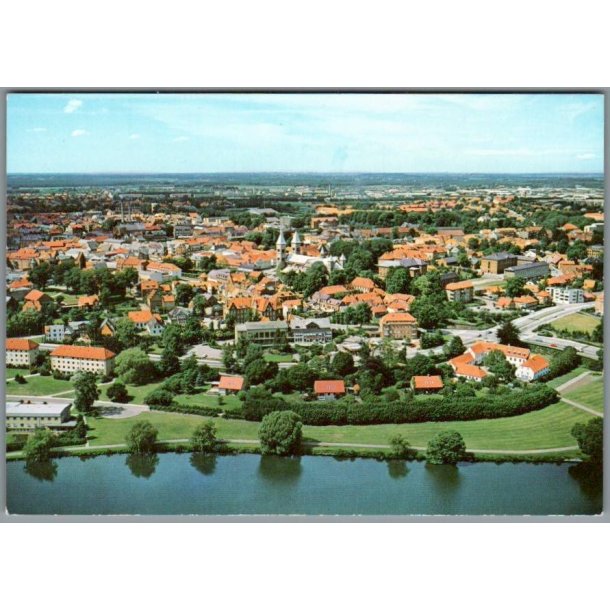 Viborg - Udsigt over Byen - Postkort - Ubrugt