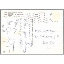 Viborg - Udsigt - Luftfoto -  Postkort - Brugt