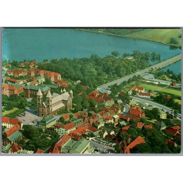 Viborg - Udsigt - Luftfoto -  Postkort - Brugt