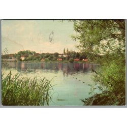 Viborg - Udsigt mod Damkirken -  Postkort - Brugt