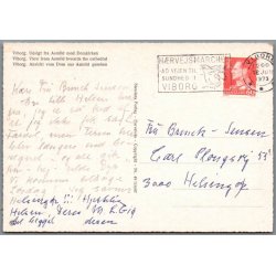 Viborg - Udsigt fra Asmild -  Postkort - Brugt