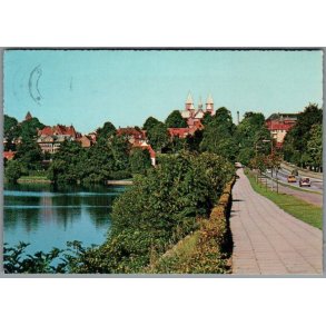 Viborg - Udsigt fra Asmild -  Postkort - Brugt