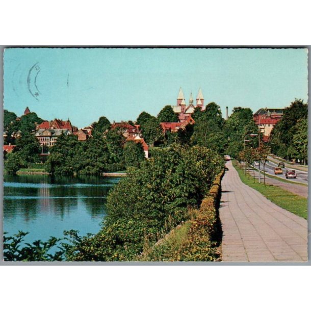 Viborg - Udsigt fra Asmild -  Postkort - Brugt