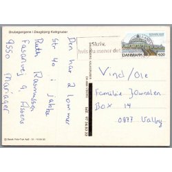 Grubegangene i Daubjerg Kalkgreuber - Postkort - Brugt