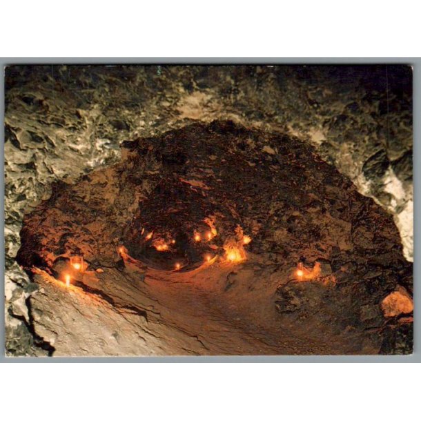 Grubegangene i Daubjerg Kalkgreuber - Postkort - Brugt