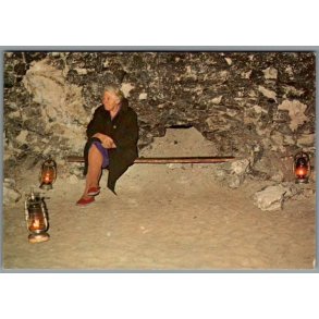 Daubjerg - Jens Langknivs hule - Postkort - Brugt