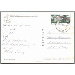 Viborg - Dr. Margrethe og Erik af Pommeren - Postkort - Brugt