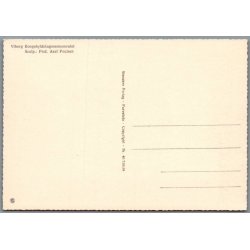 Viborg - kongehyldningsmonument - Postkort - Ubrugt