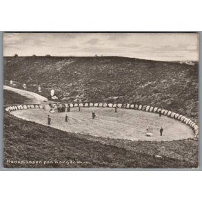 M�depladsen paa Kongenshus - Postkort - Ubrugt