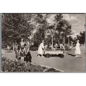 Dansk Rde Kors Folkekur ved Hald - Postkort - Brugt