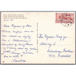 Viborg - Dollerup Bakker og Hald S� - Postkort - Brugt