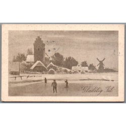 Julemrke 1914 p Postkort