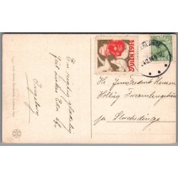 Julemrke 1914 p Postkort