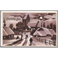 Julemrke 1914 p Postkort