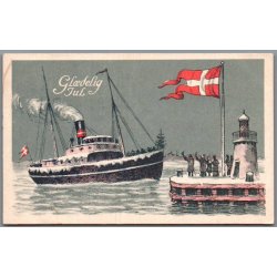 Julemrke 1914 p Postkort