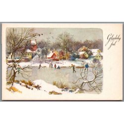 Mathisen, Axel  - Gl�delig Jul - Brugt - Blank Forside !
