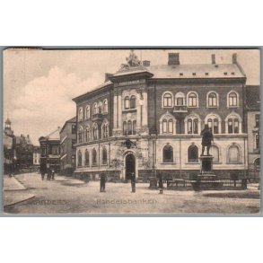 Randers - Handelsbanken - Postkort - Brugt
