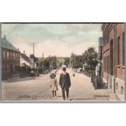 Str�mmen - Randers - Postkort - Brugt