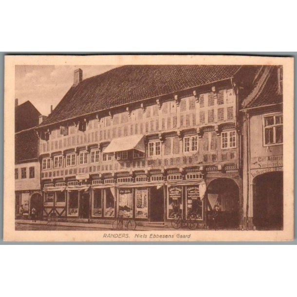 Randers - Niels Ebbesens Gaard  - Postkort - Brugt