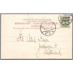 Randers - Niels Ebbesens Statue - Postkort - Brugt