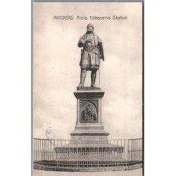 Randers - Niels Ebbesens Statue - Postkort - Brugt