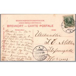 Randers - Niels Ebbesens Statue - Postkort - Brugt