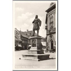 Randers - Niels Ebbesens Statue - Postkort - Ubrugt
