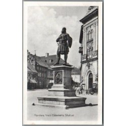 Randers - Niels Ebbesens Statue - Postkort - Ubrugt