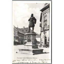 Randers - Niels Ebbesens Statue - Postkort - Brugt