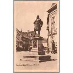 Randers - Niels Ebbesens Statue - Postkort - Brugt