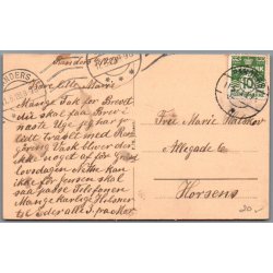 Randers - Niels Ebbesens Statue - Postkort - Brugt