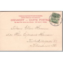 Randers - Niels Ebbesens Statue - Postkort - Brugt