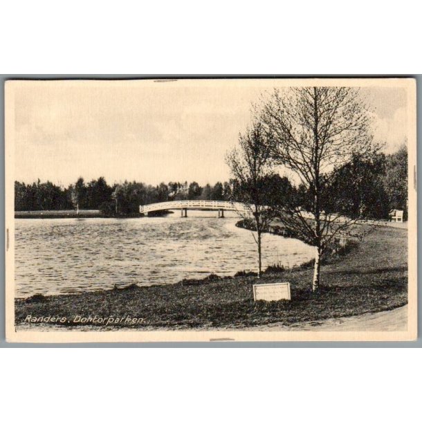 Randers - Doktorparken - Postkort - Ubrugt