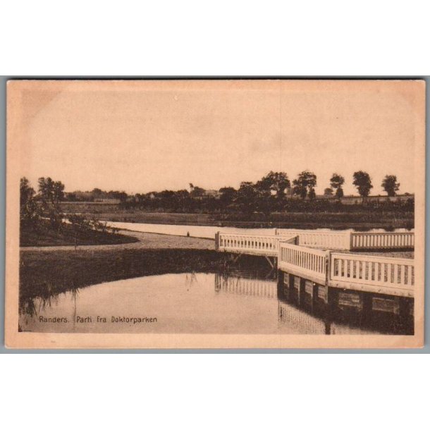 Randers - Parti fra Doktorparken - Postkort - Ubrugt