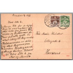 Randers - Parti fra Doktorparken - Postkort - Brugt