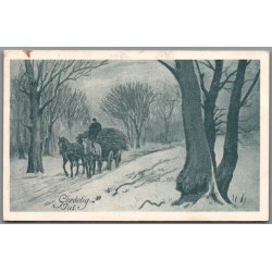 Julemrke 1914 p Postkort