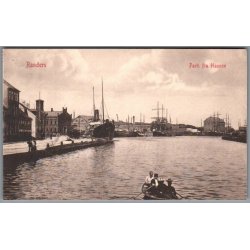 Randers - Parti fra Havnen - Postkort - Ubrugt
