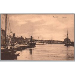 Randers - Havnen - Postkort - Ubrugt