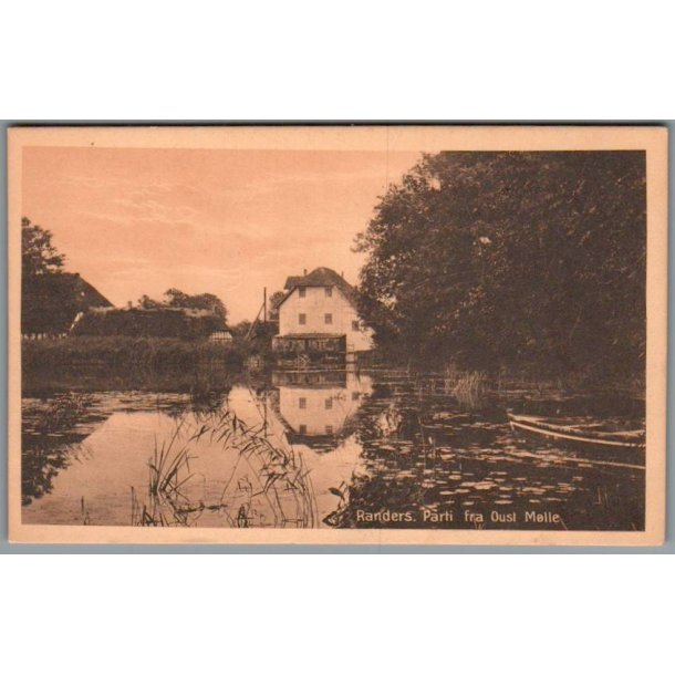 Randers - Parti fra Oust Mlle - Postkort - Ubrugt