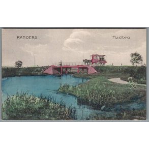 Randers - Fladbro - Postkort - Ubrugt