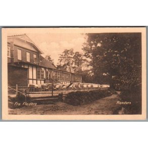 Randers - Fra  Fladbro - Postkort - Brugt