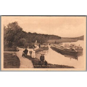 Randers - Haven ved Fladbro - Postkort - Brugt