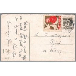 Julemrke 1914 p Postkort